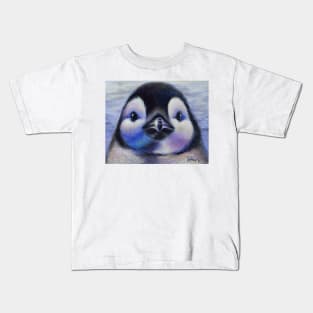 One Cool Penguin Chick Kids T-Shirt